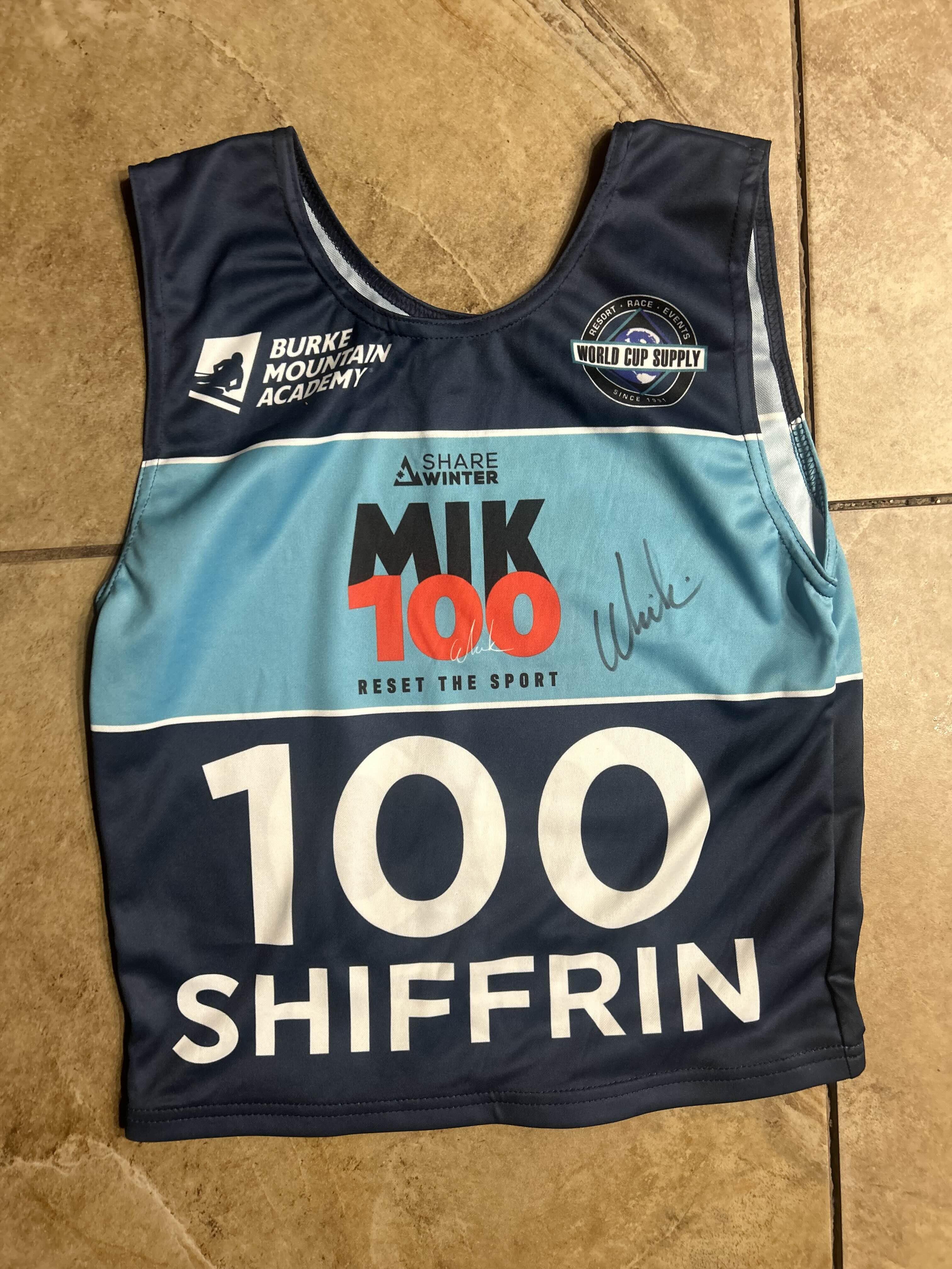 Campaign cover image for Mikaela Shiffrin 100 World Cup Wins Commemorative Signed Bib