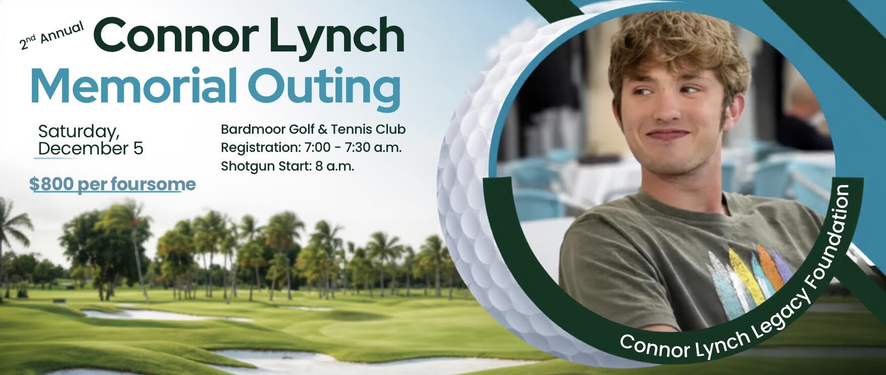 Campaign cover image for 2nd Annual Connor Lynch Memorial Golf Tournament