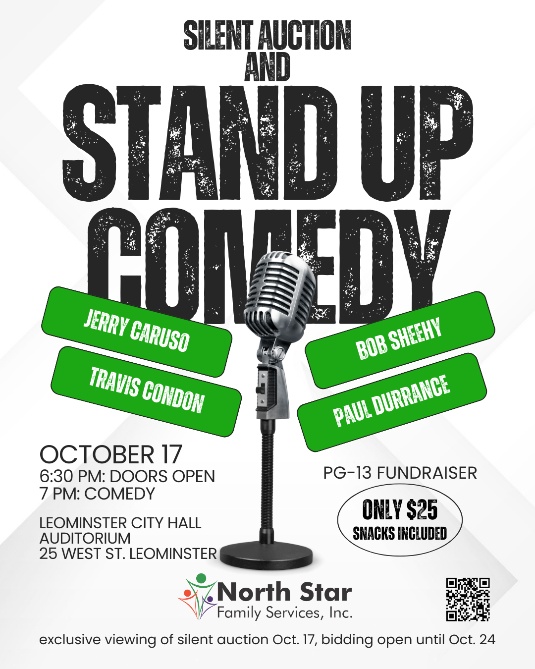 Campaign cover image for Silent Auction and Stand Up Comedy