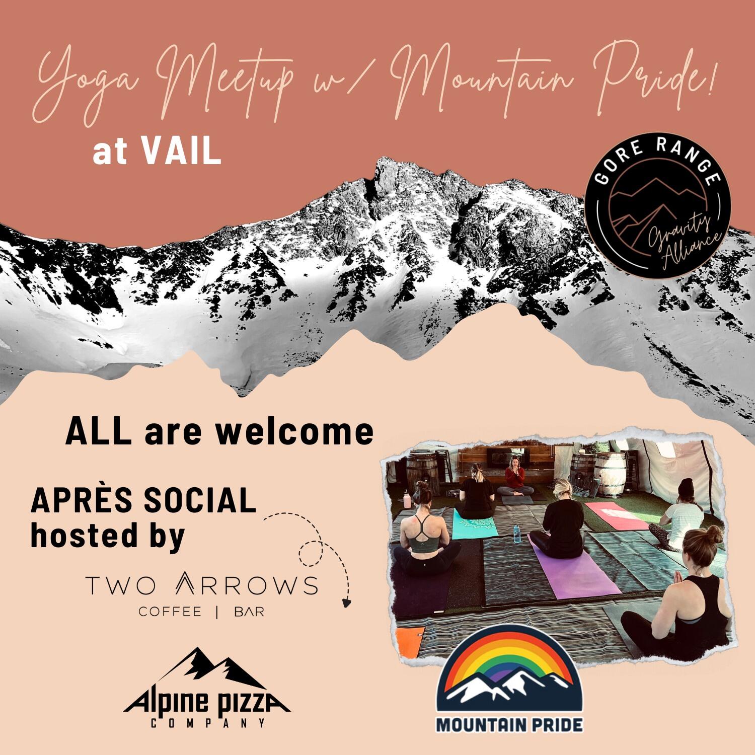 Campaign cover image for 4/7 Vail GRGA Yoga Meetup with Mountain Pride