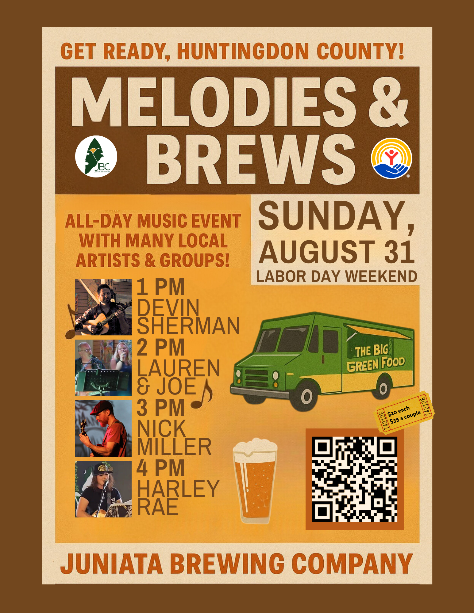 Campaign cover image for 2025 Melodies & Brews
