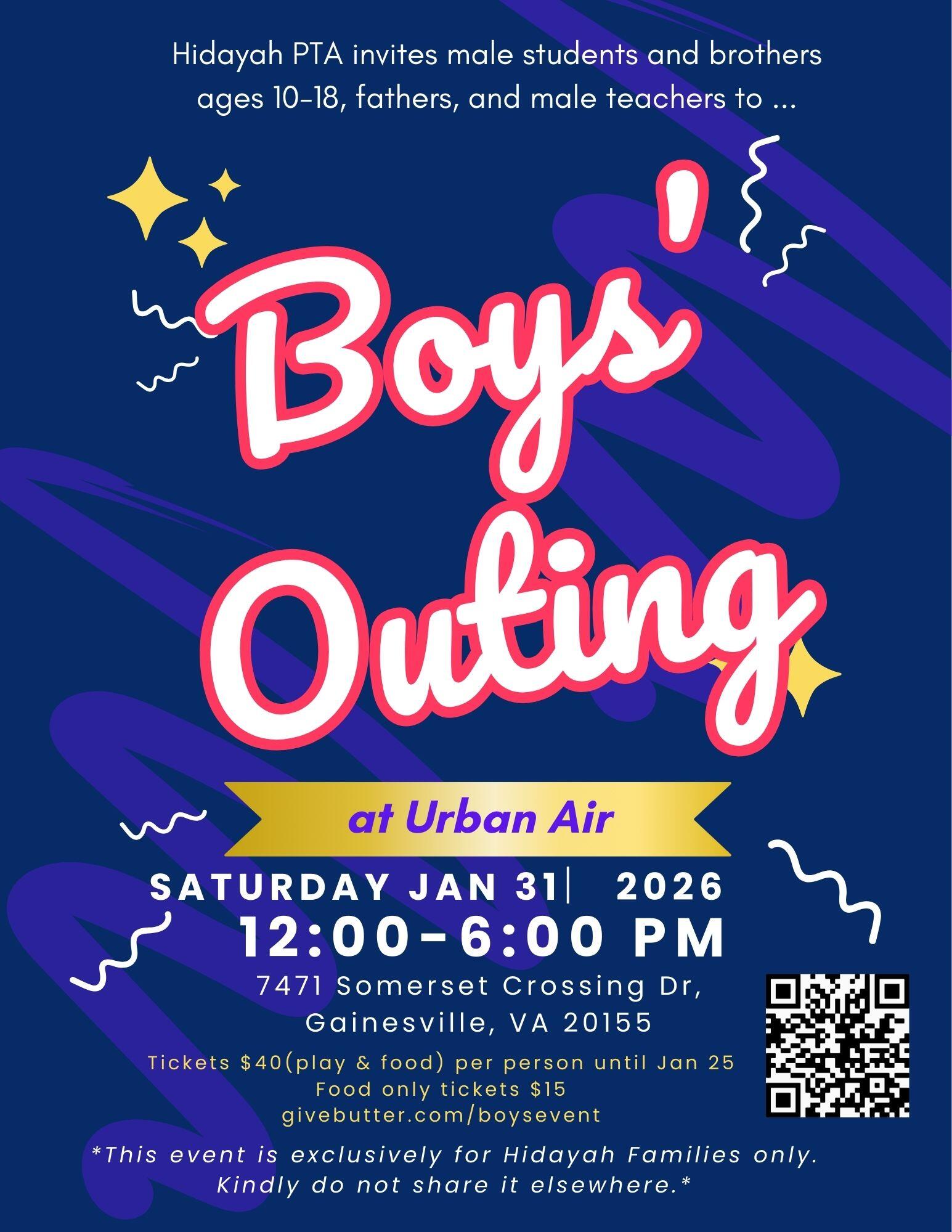 Campaign cover image for Boys' Event