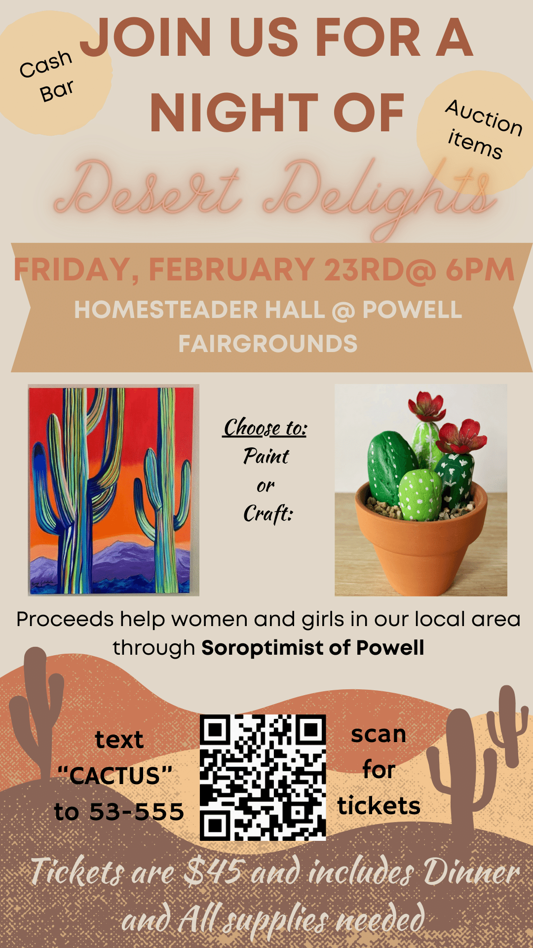 Campaign cover image for A Night of Desert Delights!