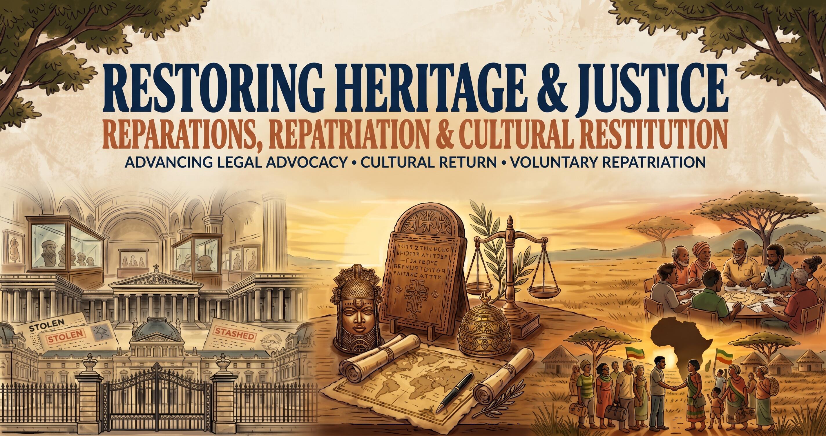 Campaign cover image for Restoring Heritage & Justice: Reparations, Repatriation & Cultural Restitution