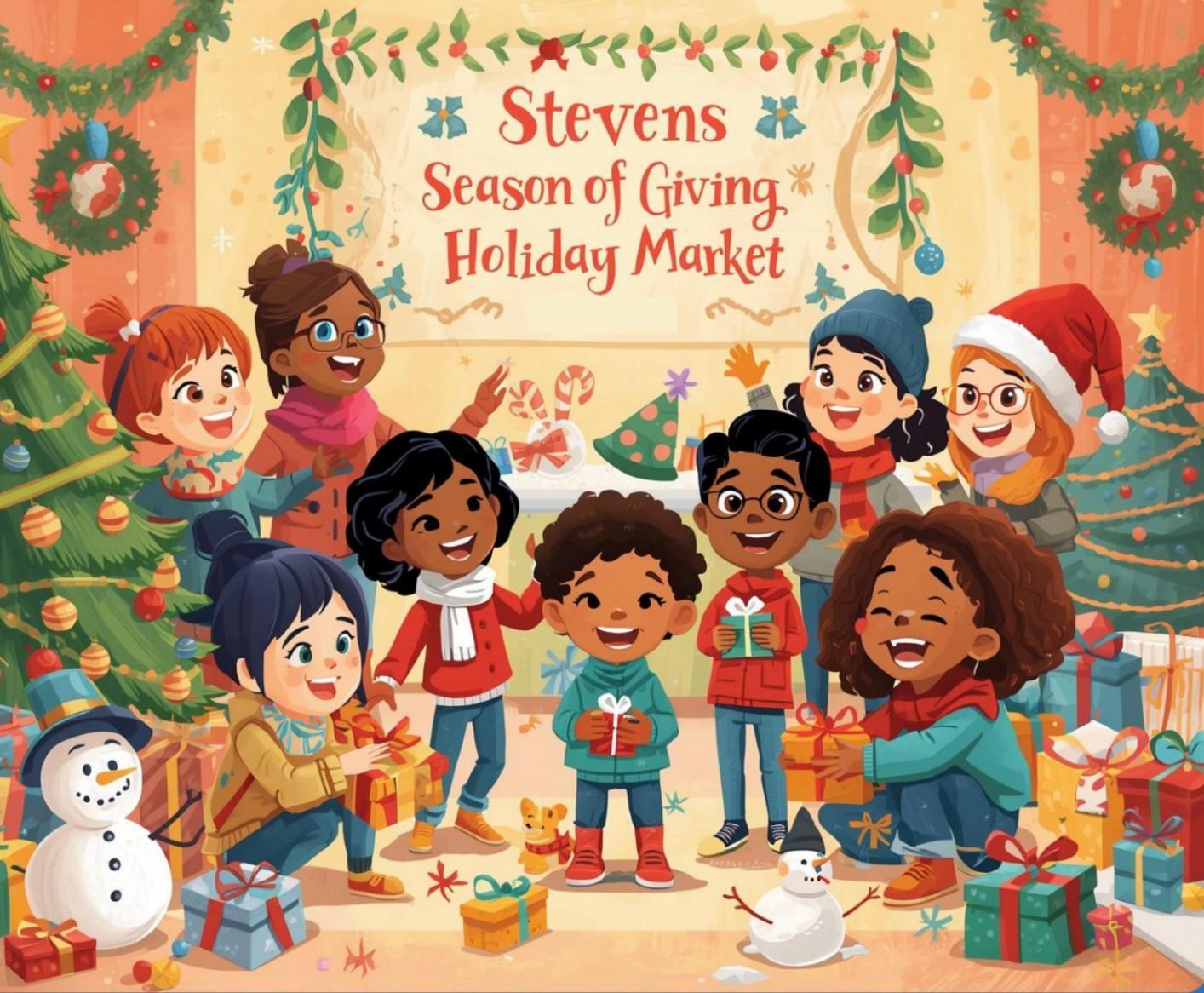 Campaign cover image for Stevens Season of Giving Holiday Market