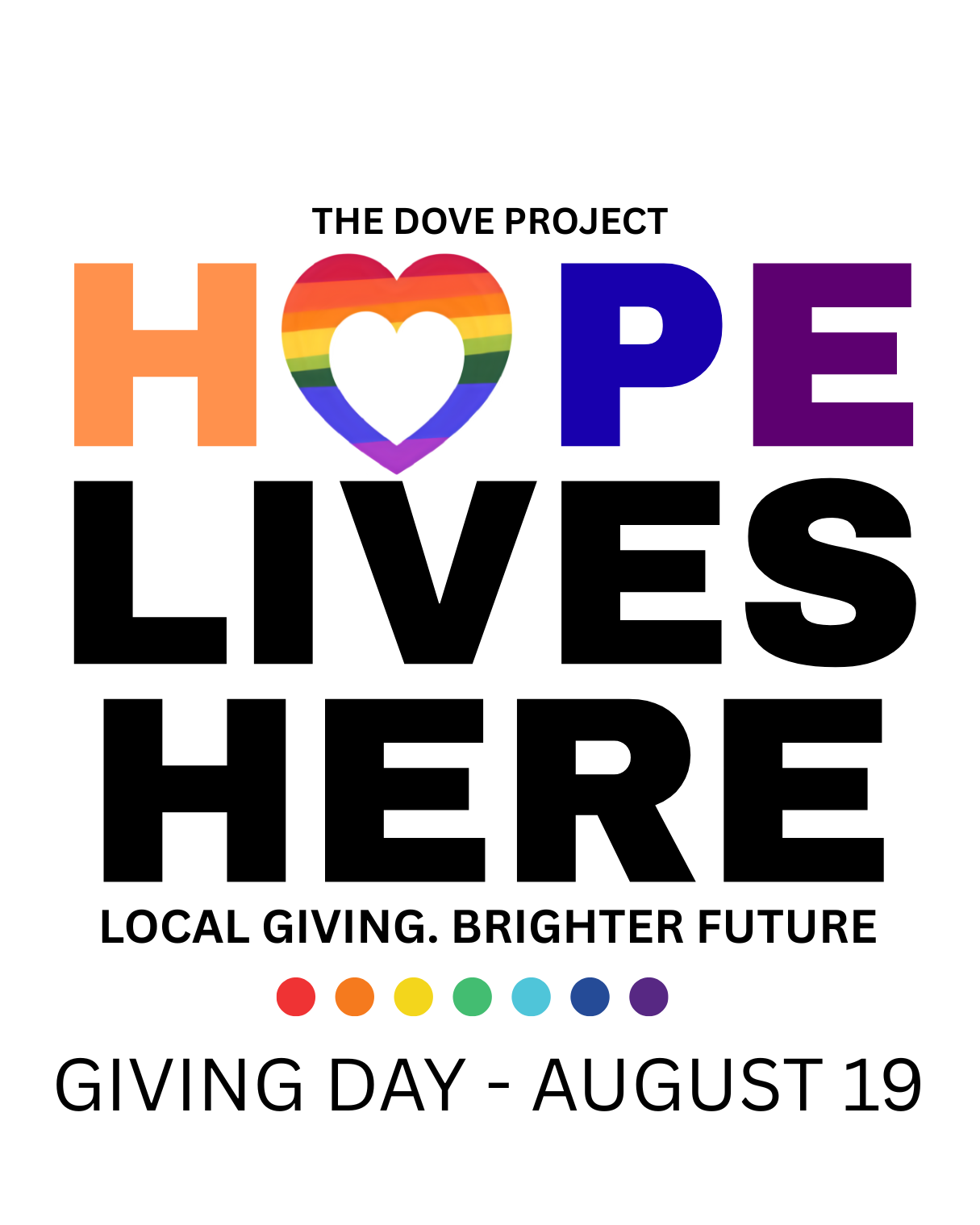 Campaign cover image for Hope Lives Here - DOVE Giving Day