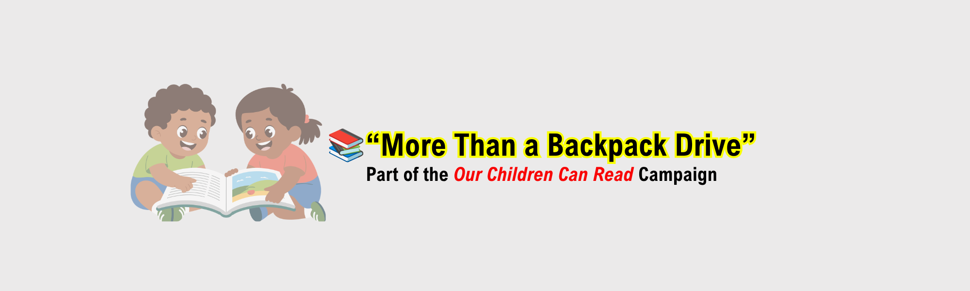 Campaign cover image for More Than a Backpack Drive