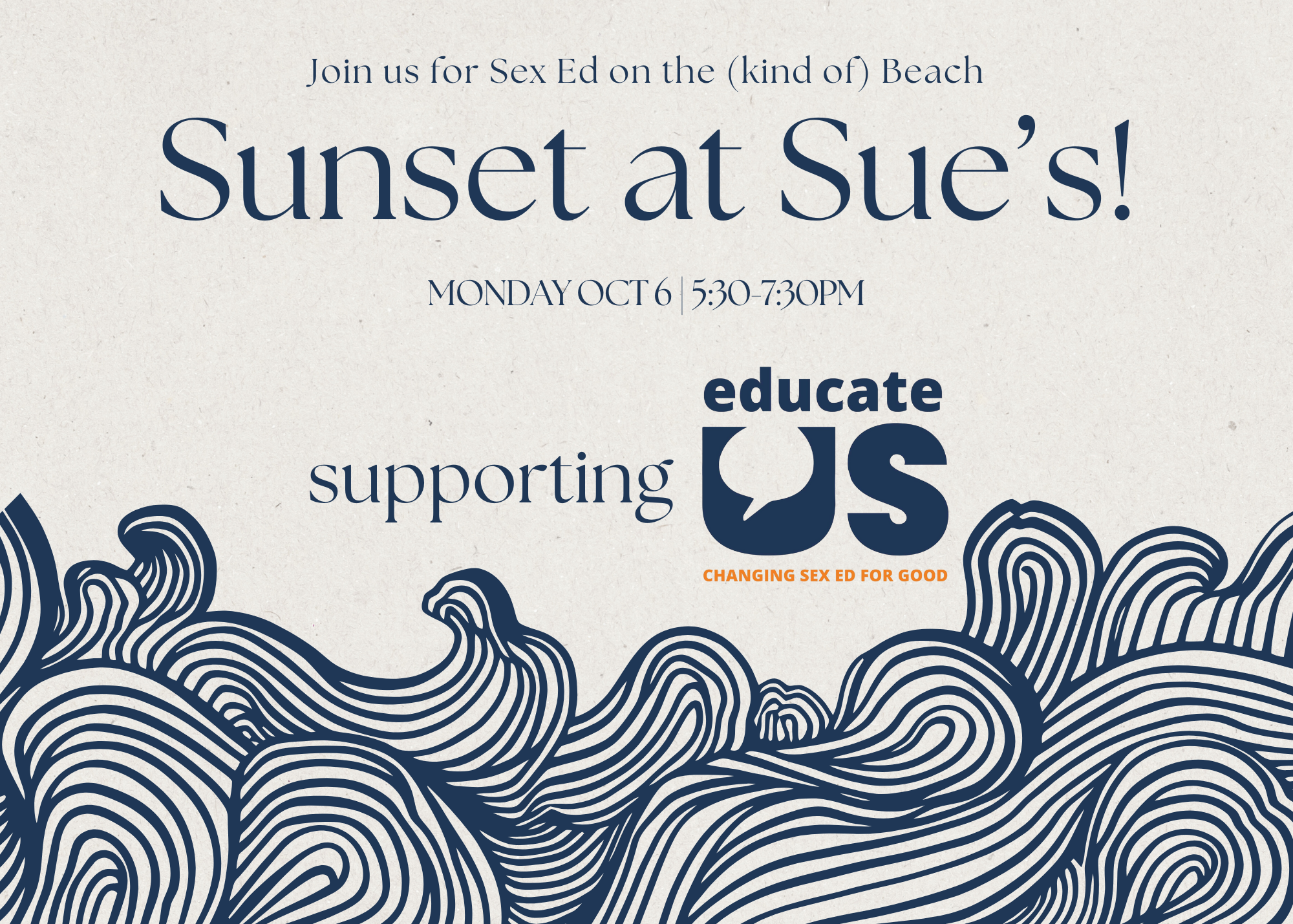 Campaign cover image for Sunset Party for Sex Ed