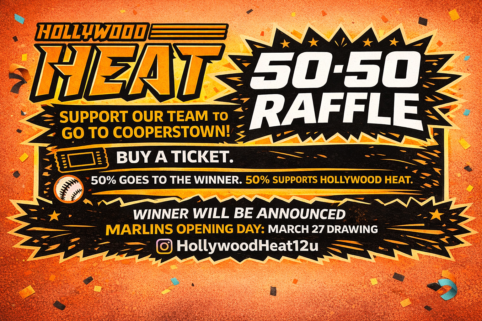 Campaign cover image for 50-50 RAFFLE –