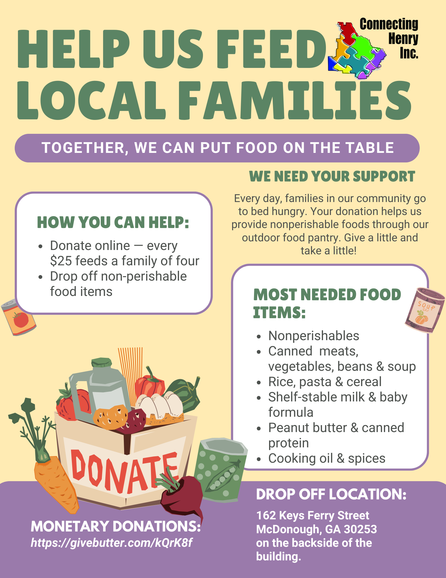 Campaign cover image for Stock The Sharing Shelf