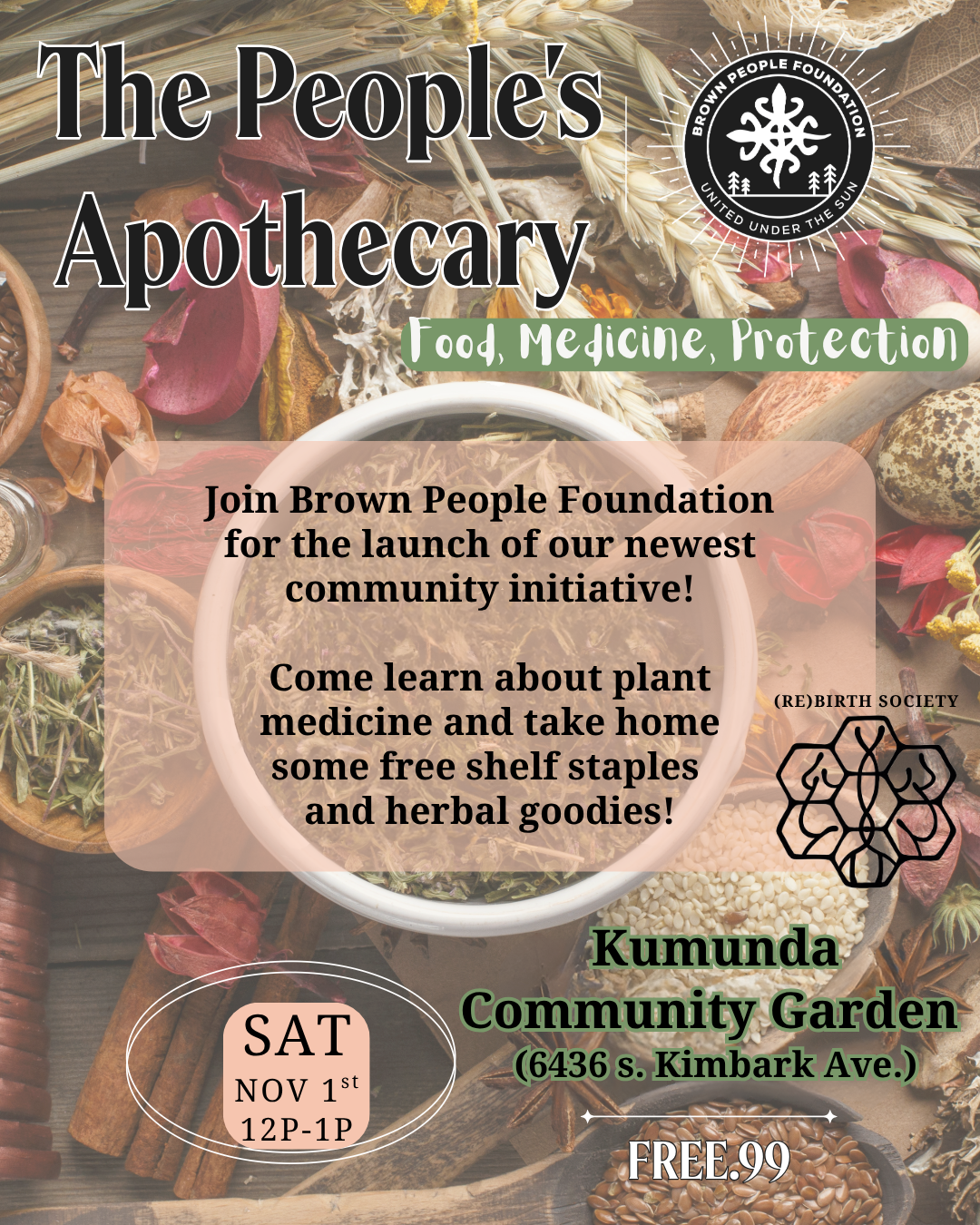 Campaign cover image for The People's Apothecary Launch (Woodlawn)
