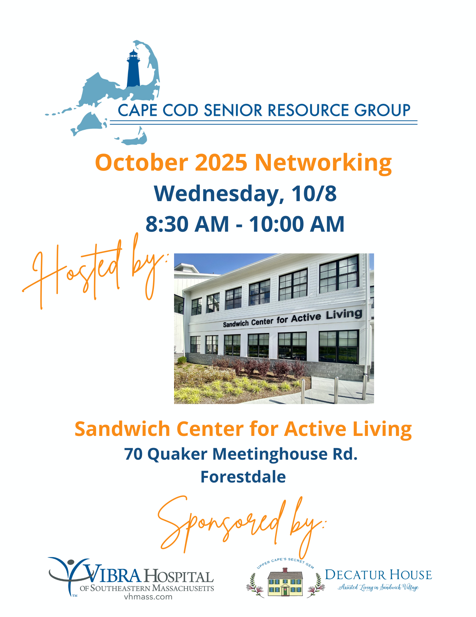 Campaign cover image for CCSRG October 2025 Networking