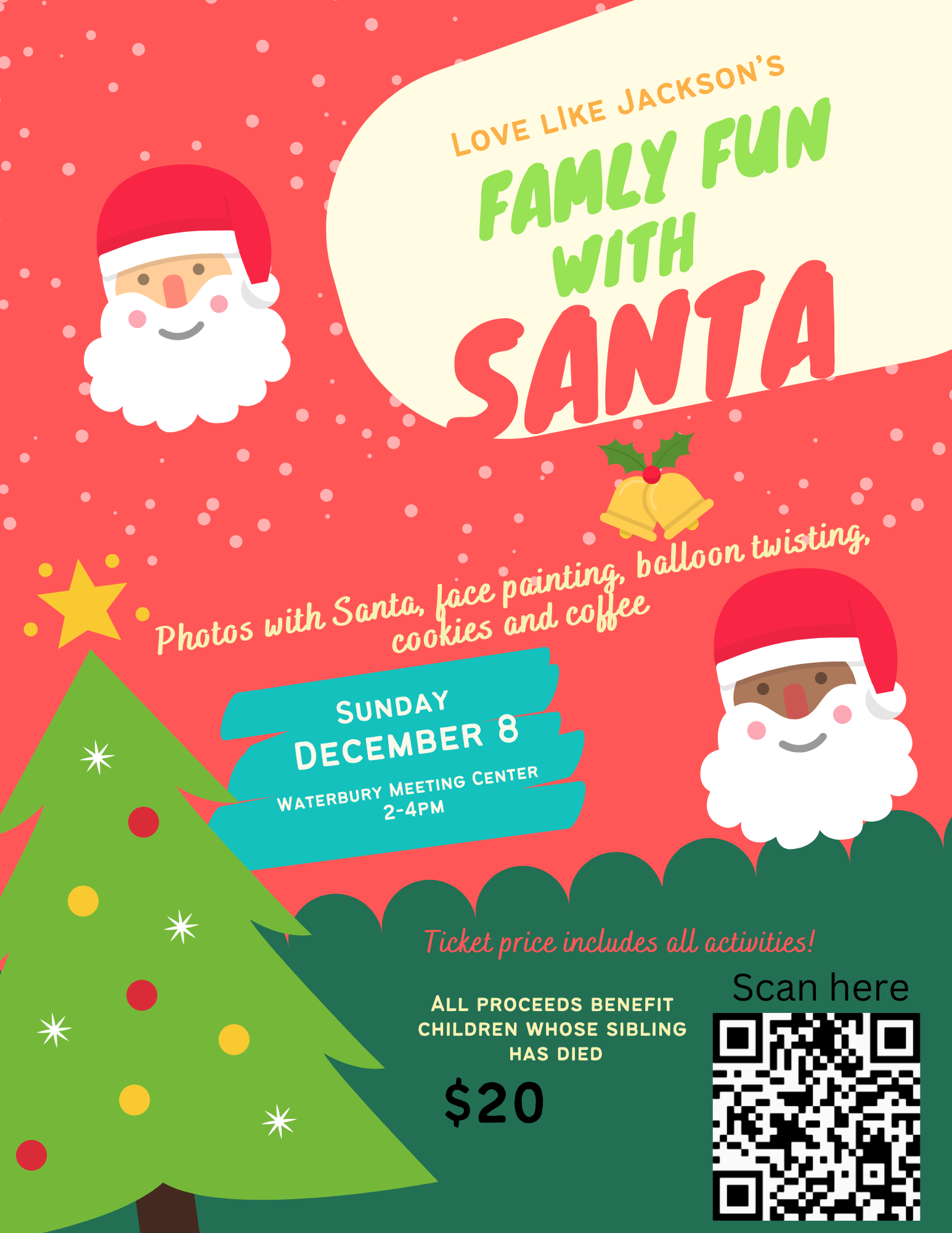 Campaign cover image for 3rd Annual Love Like Jackson Family Fun Holiday Event