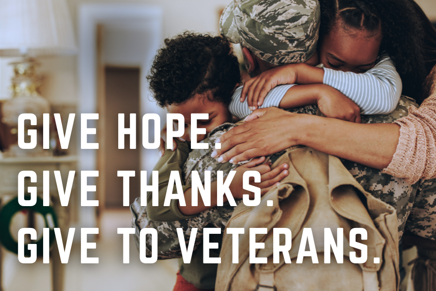 Campaign cover image for Give Back to Those Who Served