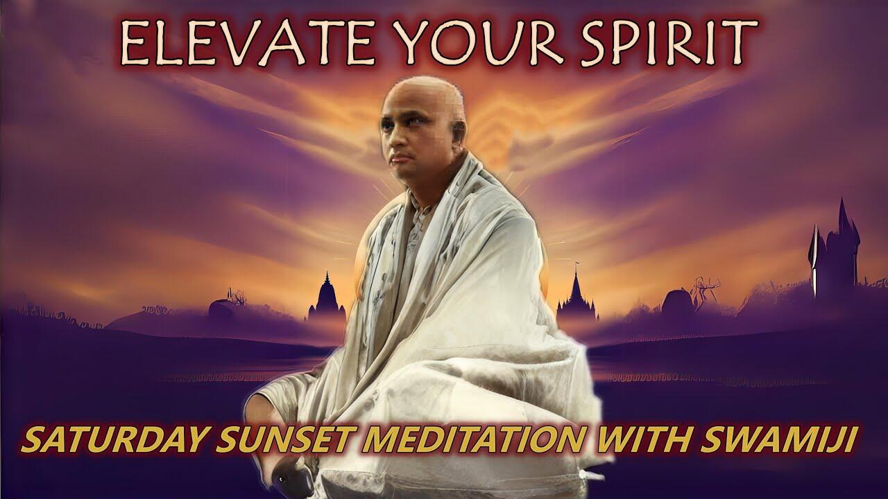 Campaign cover image for Elevate Your Spirit: Saturday Sunset Meditation with Swamiji - December 6, 2025