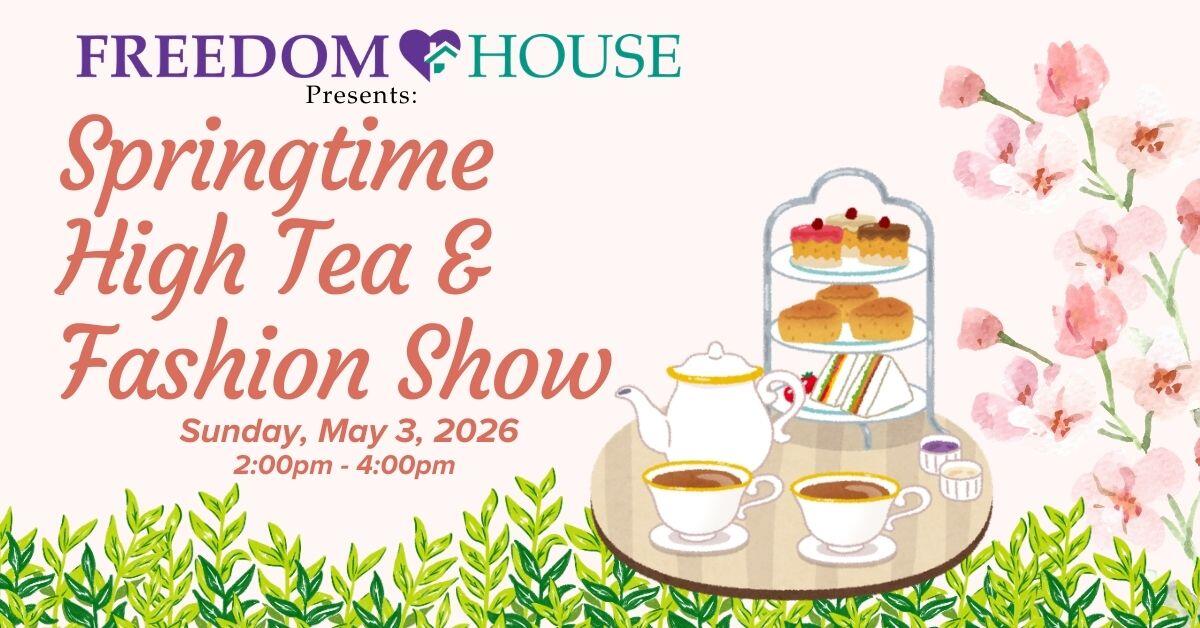 Campaign cover image for Freedom House High Tea-Fashion Show 2026