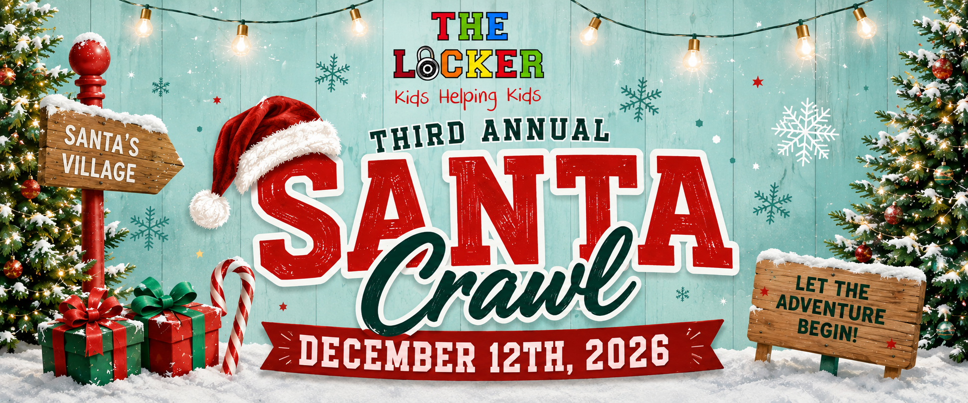 Campaign cover image for 2026 Santa Crawl