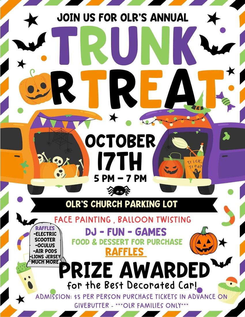 Campaign cover image for Trunk or Treat 2025