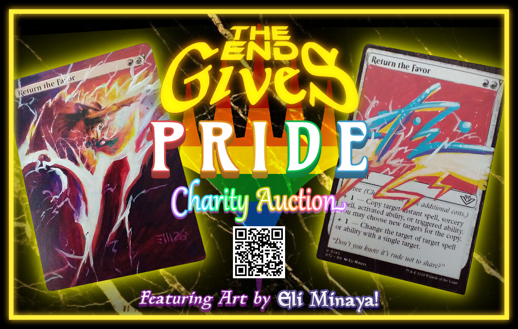 Campaign cover image for TEG Pride Charity Auction