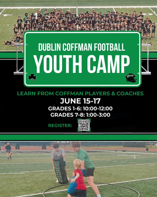 Campaign cover image for 2026 Coffman Football Youth Summer Camp
