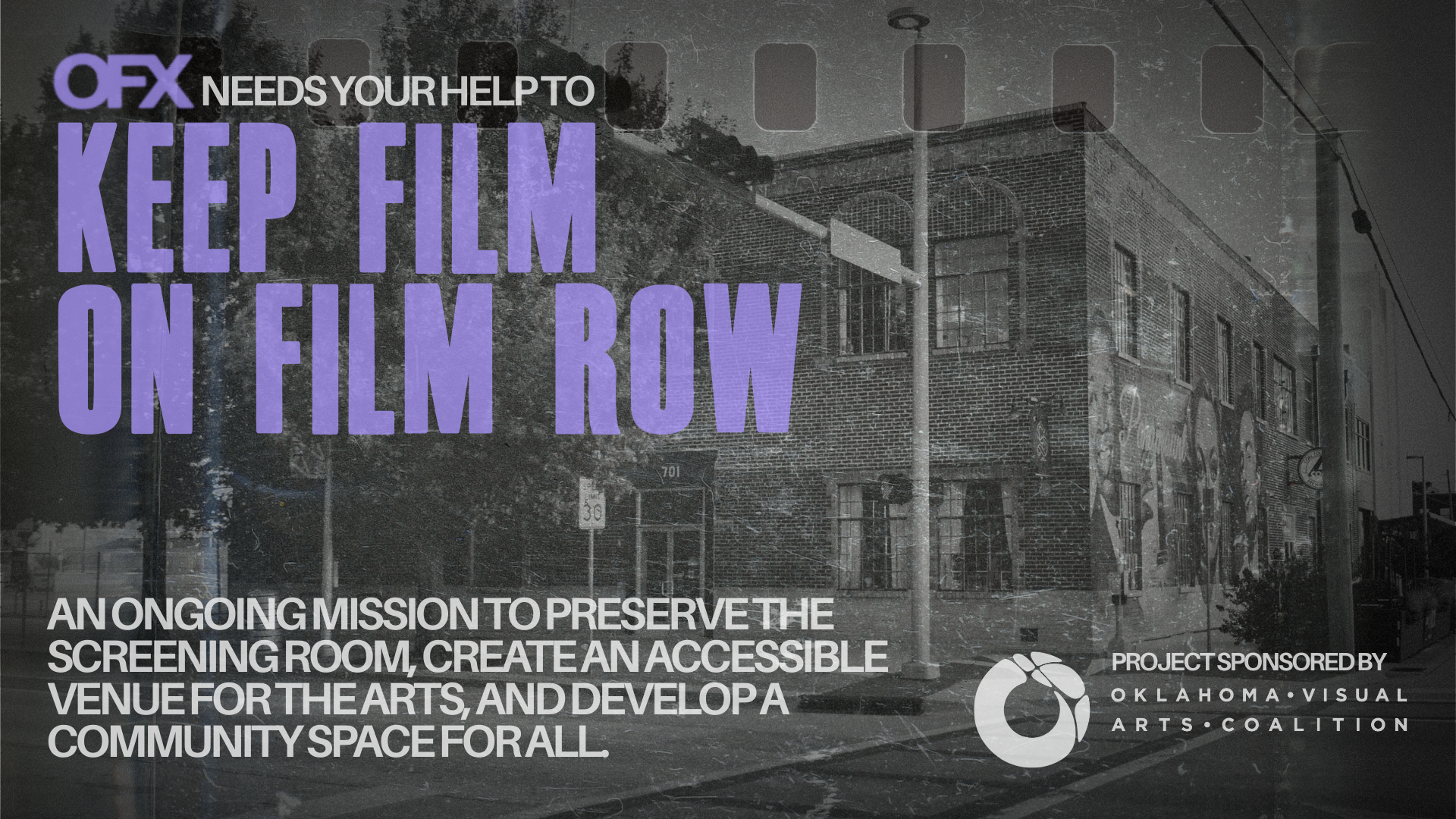 Campaign cover image for Keep Film on Film Row