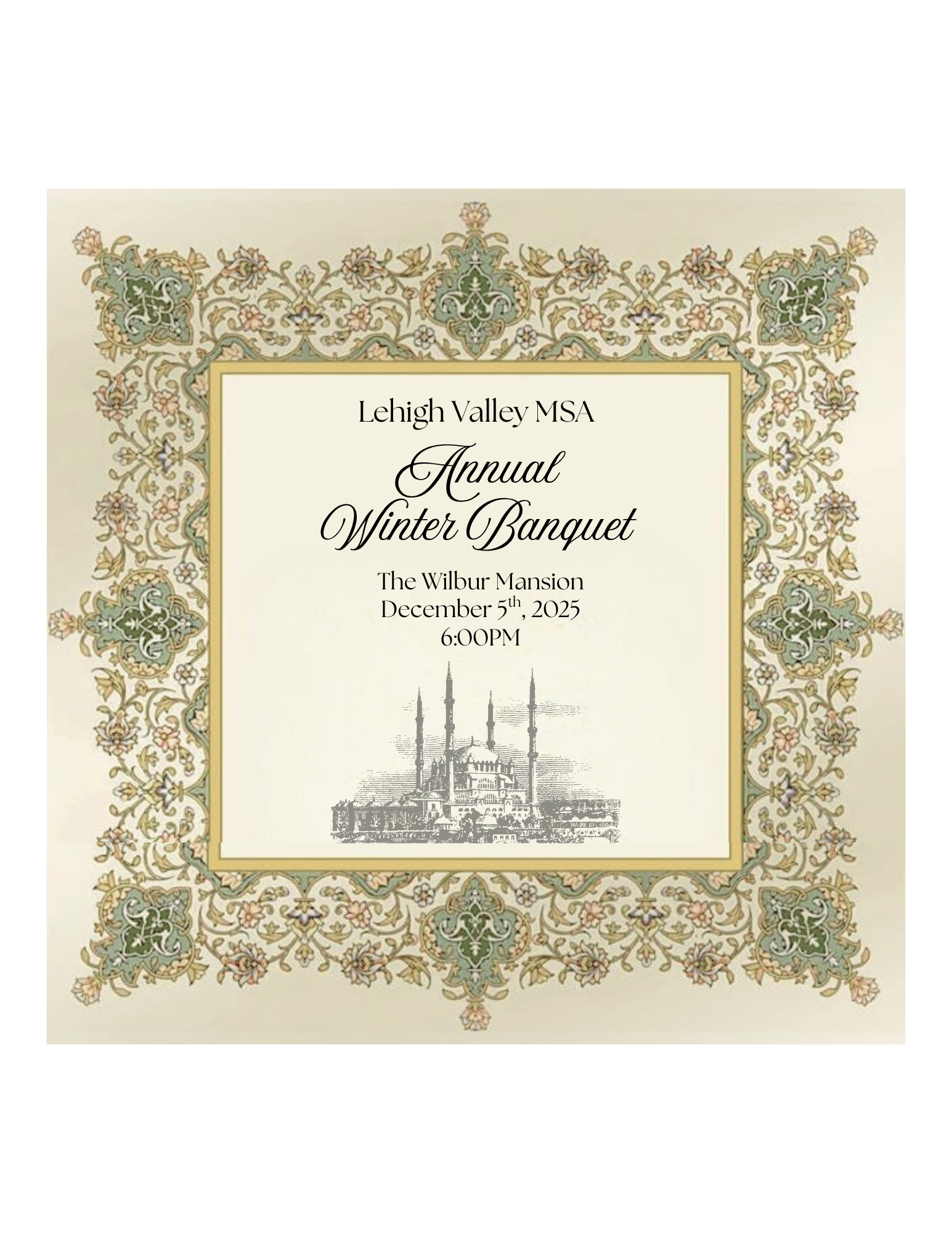 Campaign cover image for Lehigh Valley MSA Winter Banquet