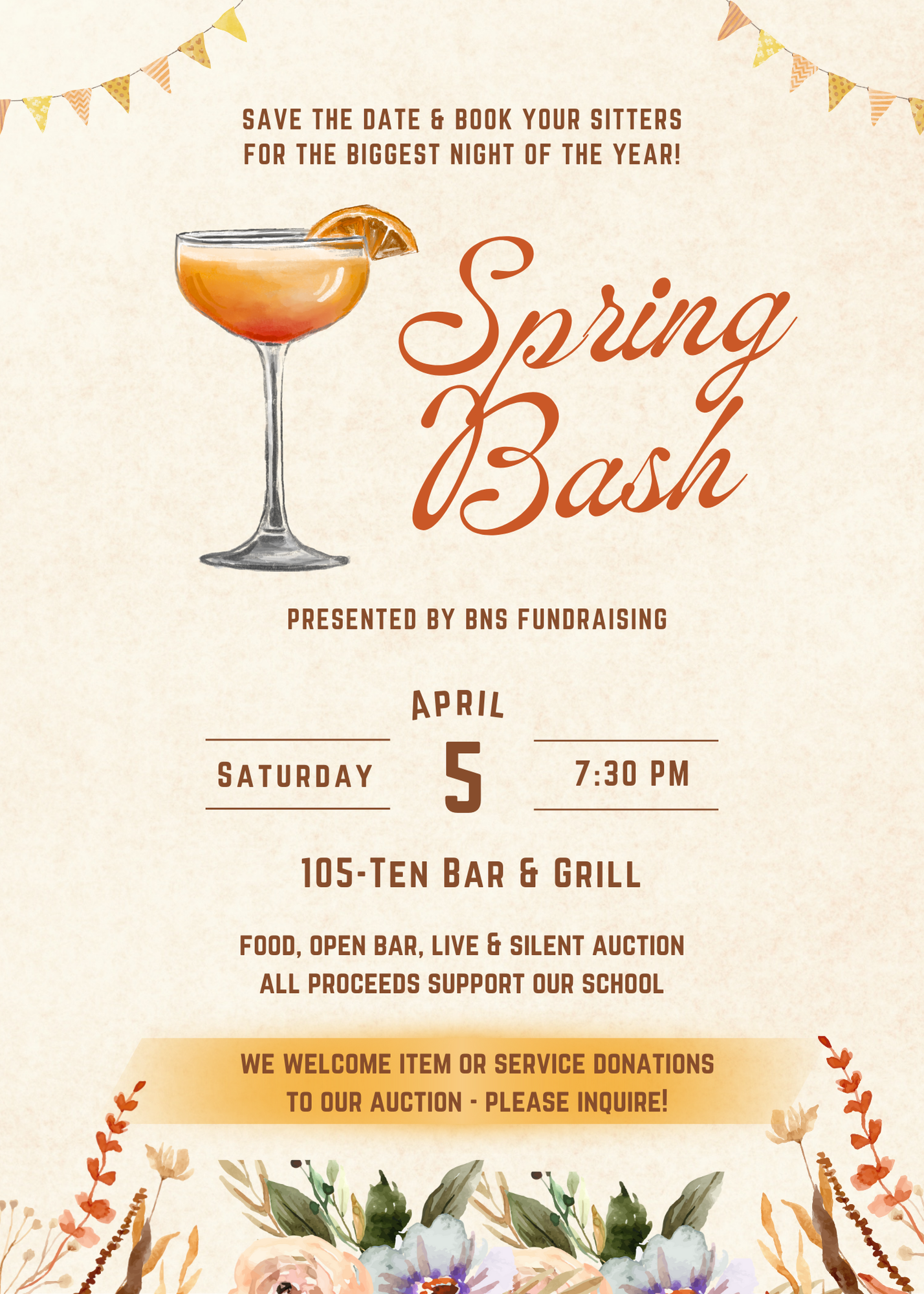 Campaign cover image for BNS Spring Bash 2025