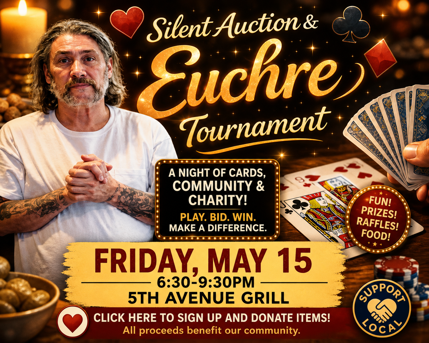 Campaign cover image for Silent Auction and Euchre Party