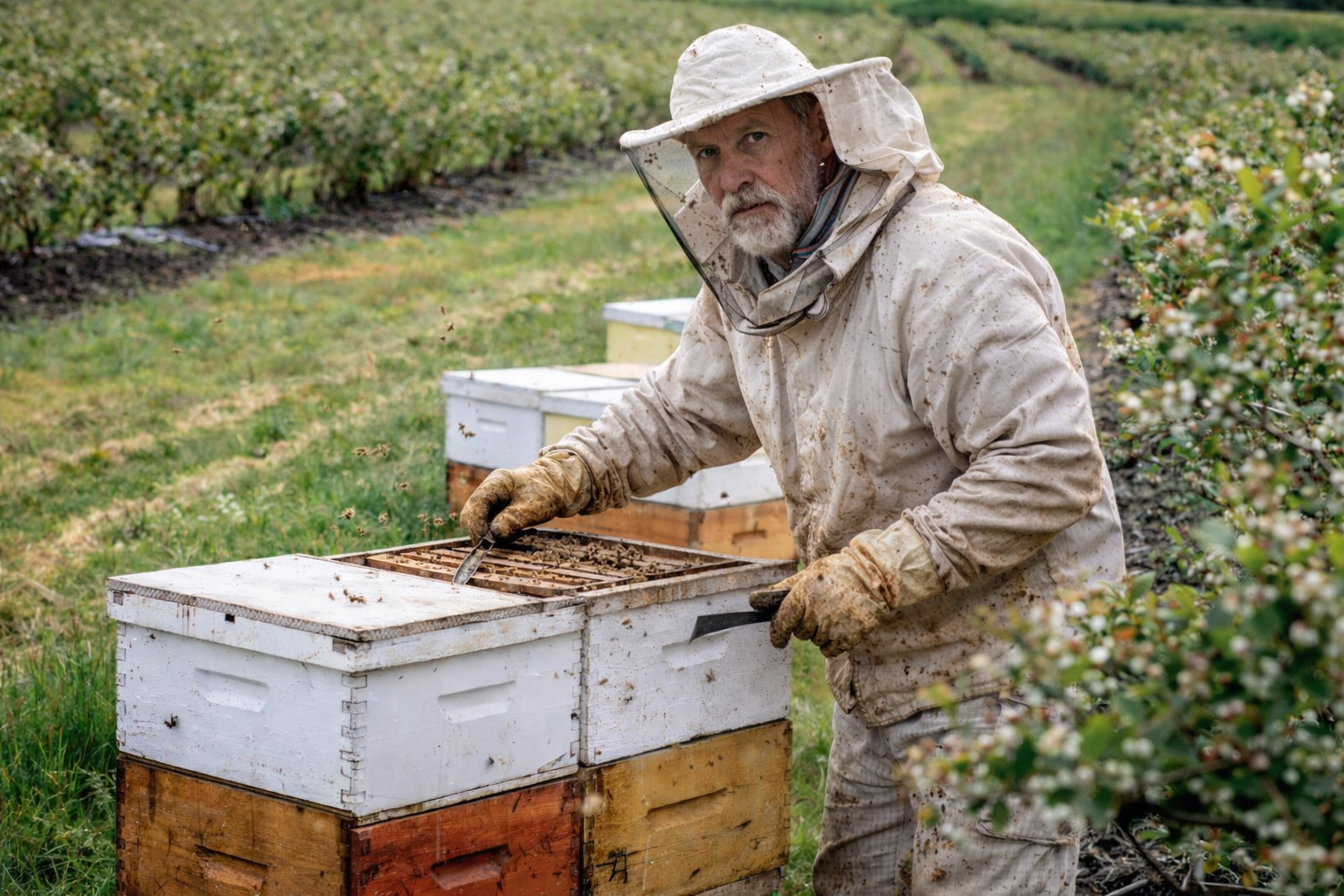 Campaign cover image for No Bees No Blueberries