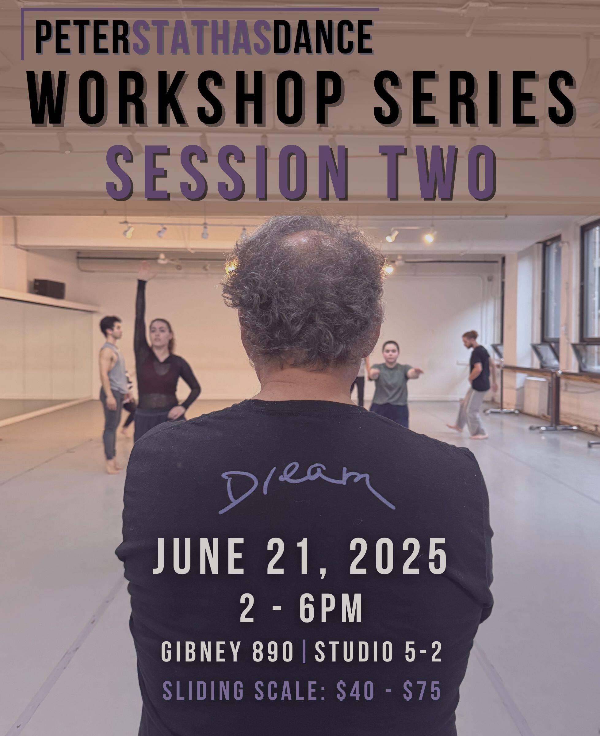 Campaign cover image for WORKSHOP SERIES: SESSION TWO