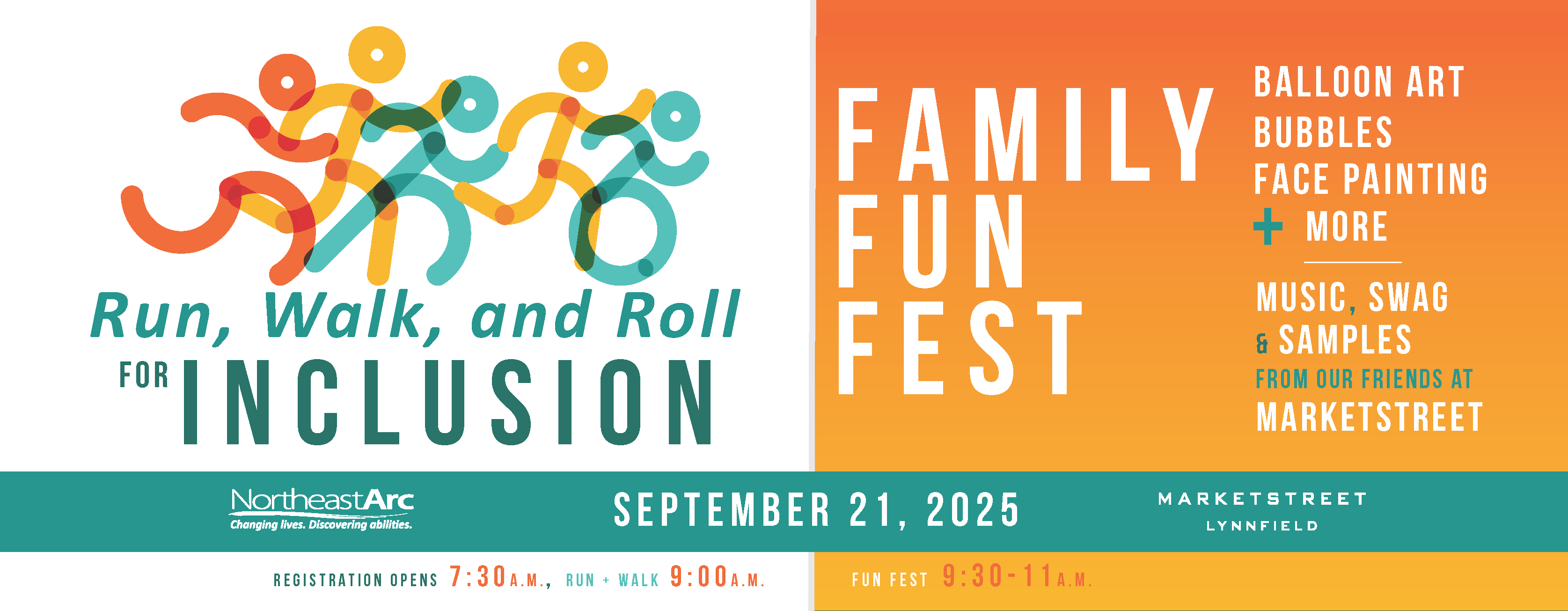 Campaign cover image for Run, Walk, and Roll for Inclusion 2025