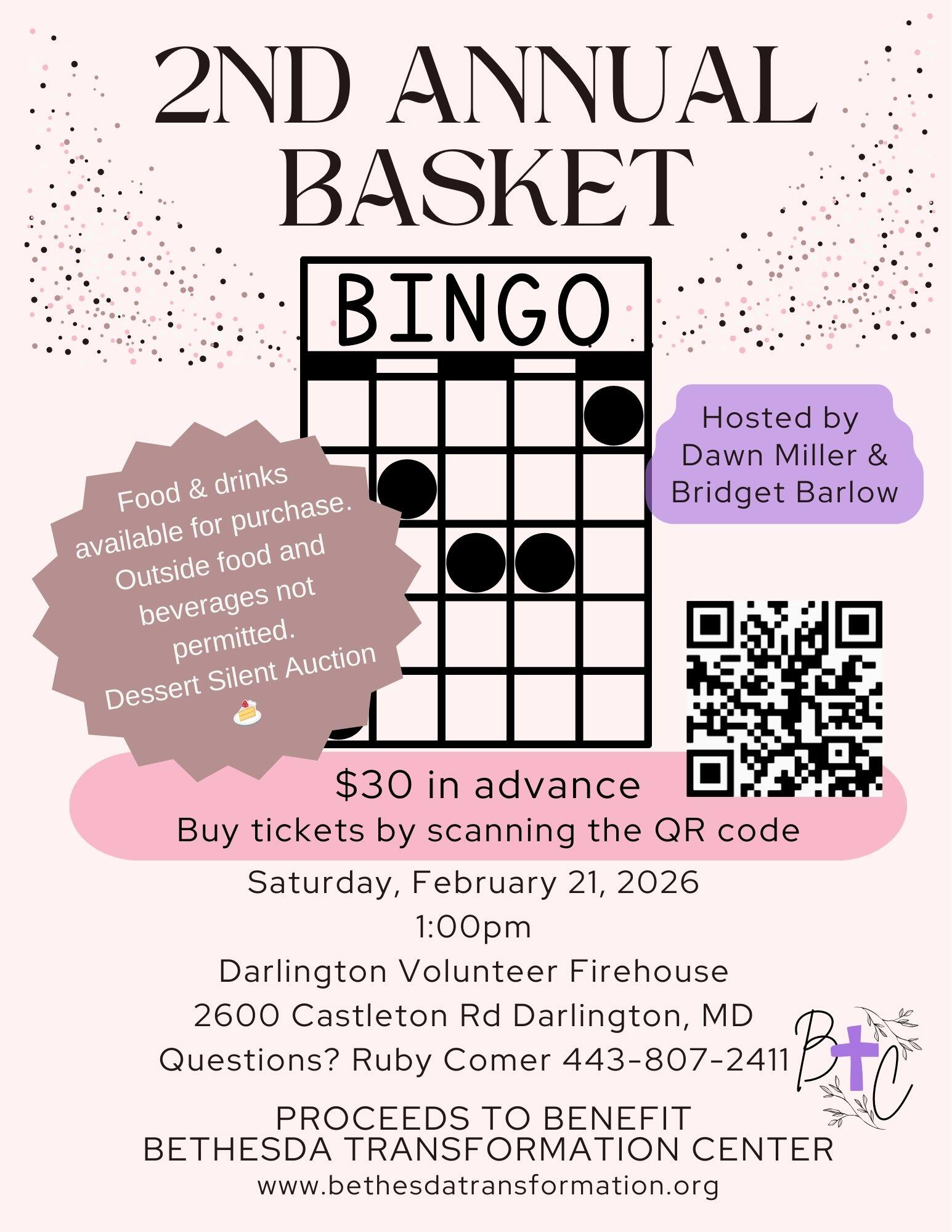 Campaign cover image for 2nd Annual Basket Bingo