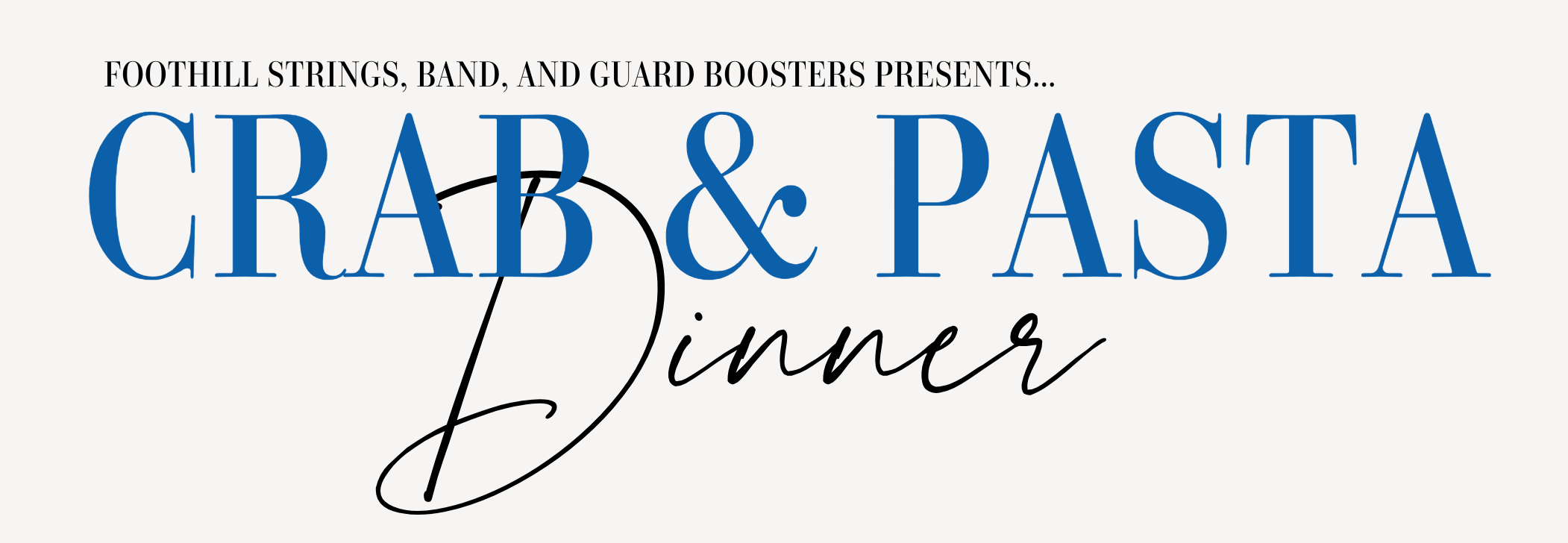 Campaign cover image for 2026 Crab & Pasta Dinner