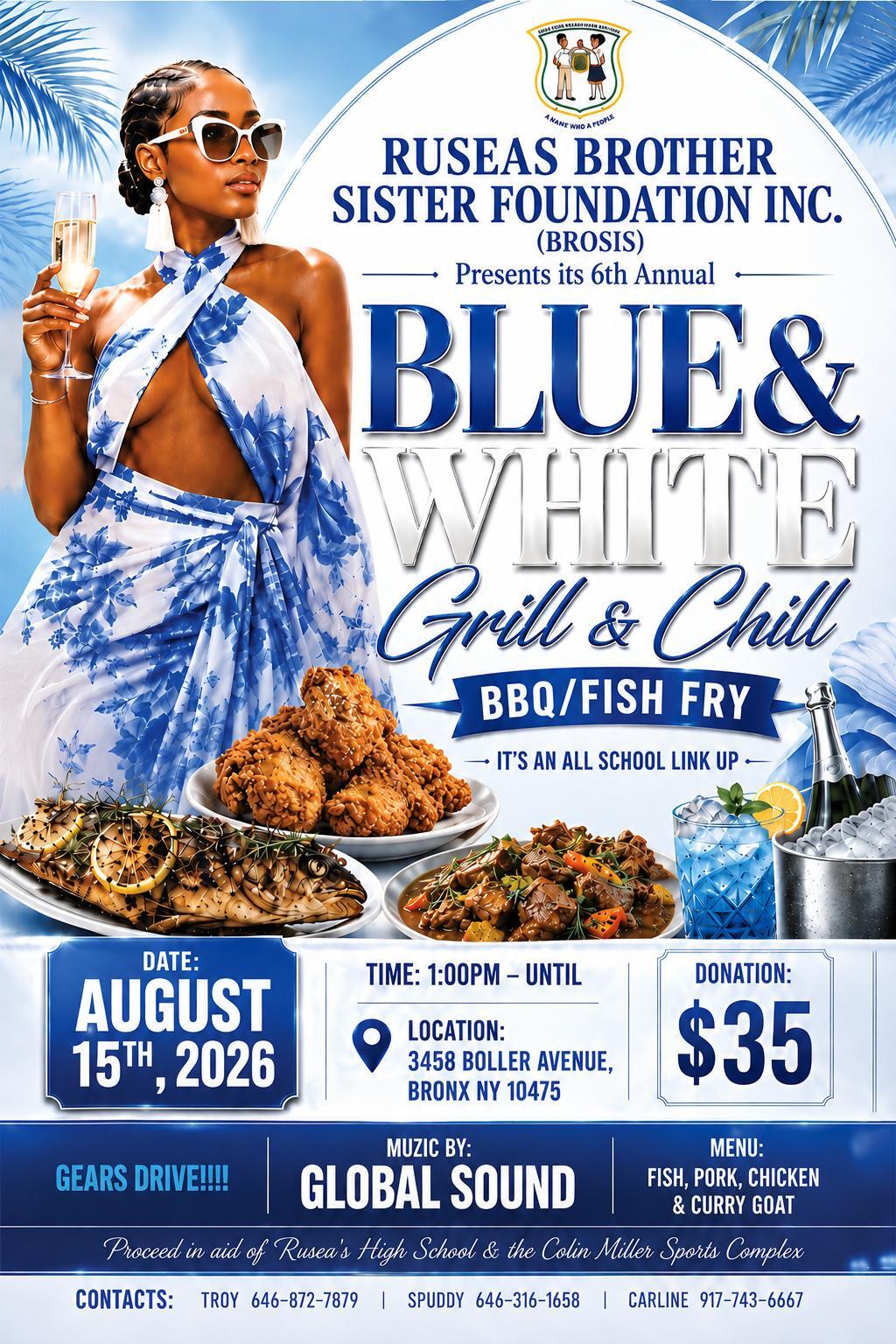 Campaign cover image for Ruseas Brosis 2026 Blue&White Event