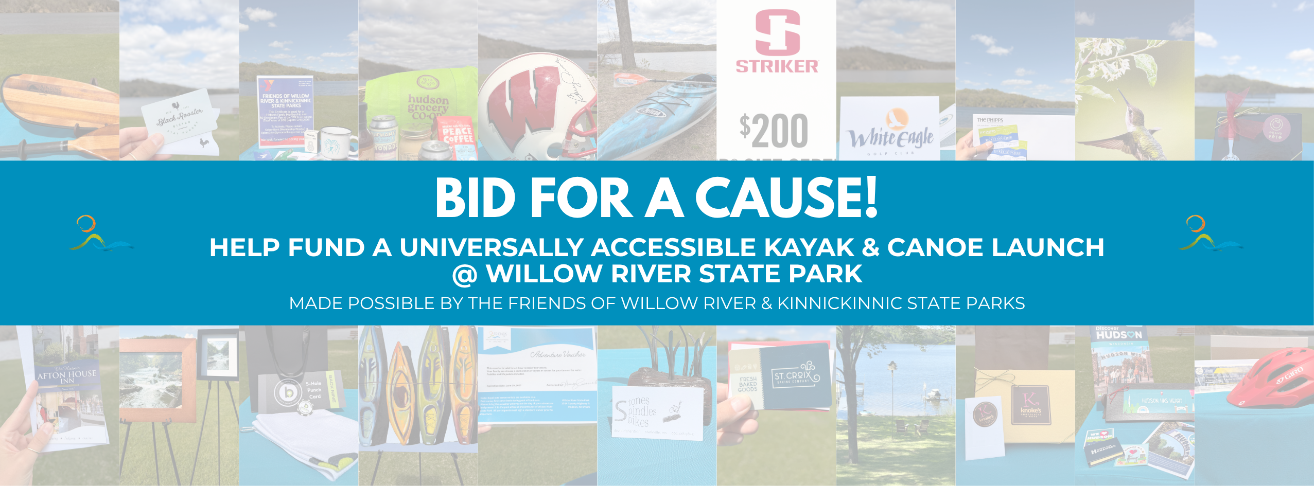 Campaign cover image for Universally Accessible Kayak Launch - Online Auction Fundraiser