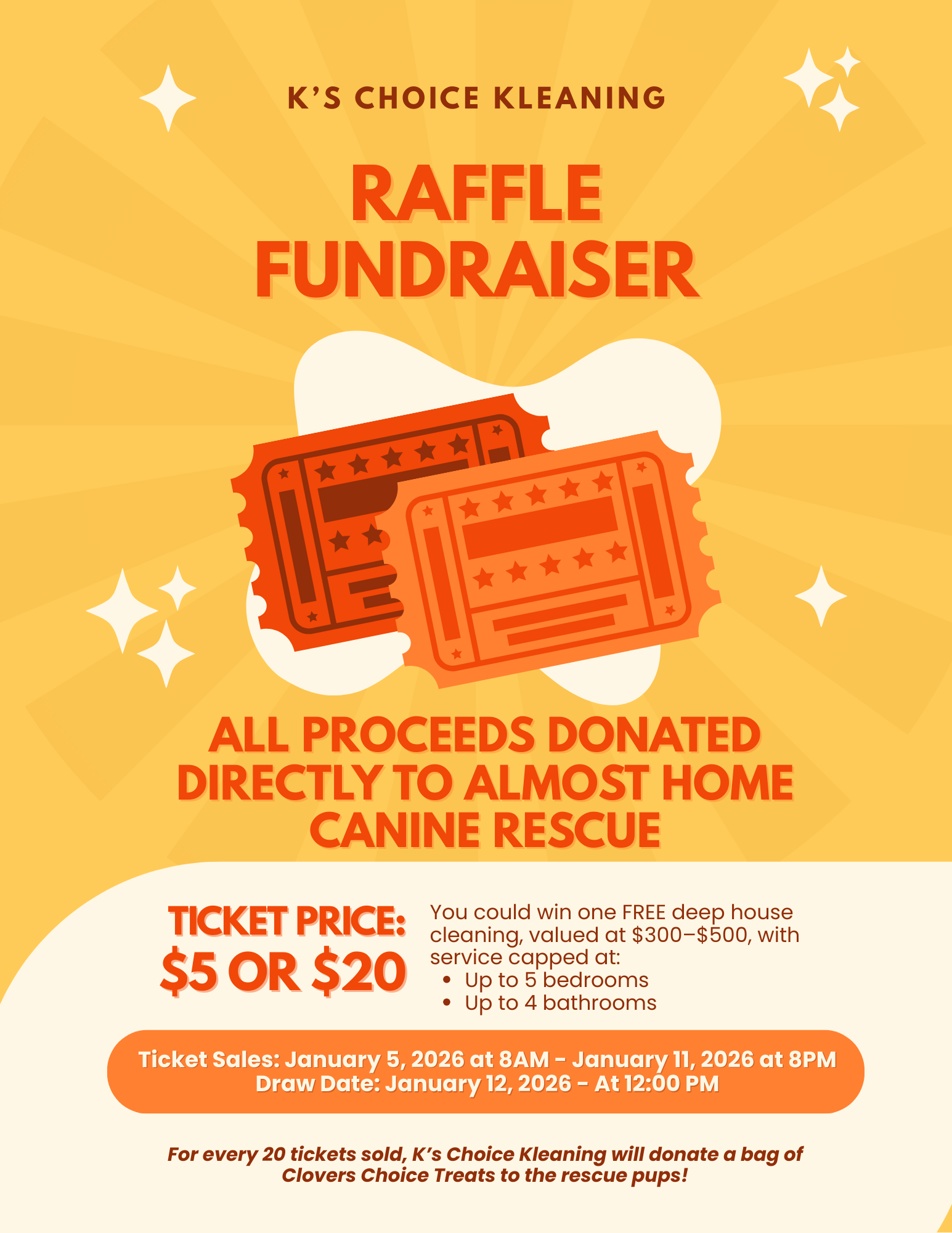 Campaign cover image for Start the New Year Clean Raffle🧼