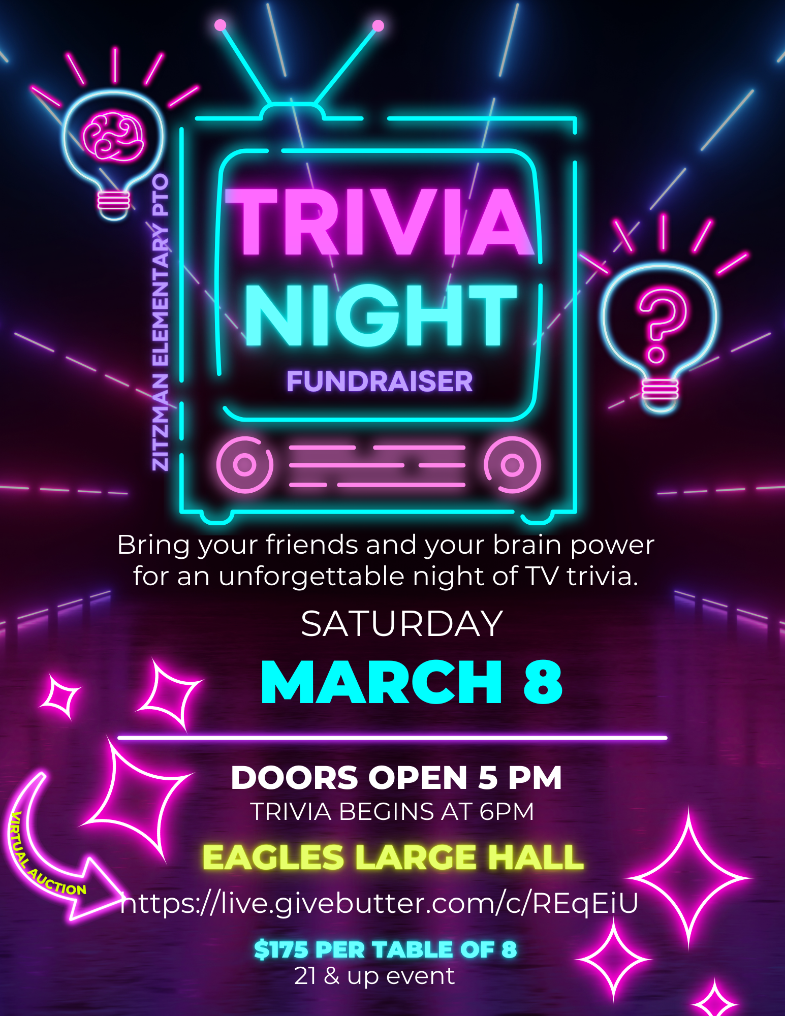 Campaign cover image for Annual Trivia Night 2025