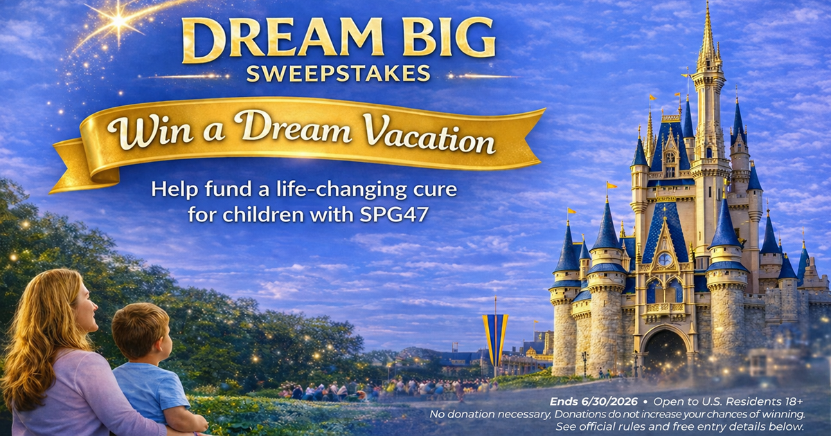 Campaign cover image for Cure SPG47 Dream Big Sweepstakes