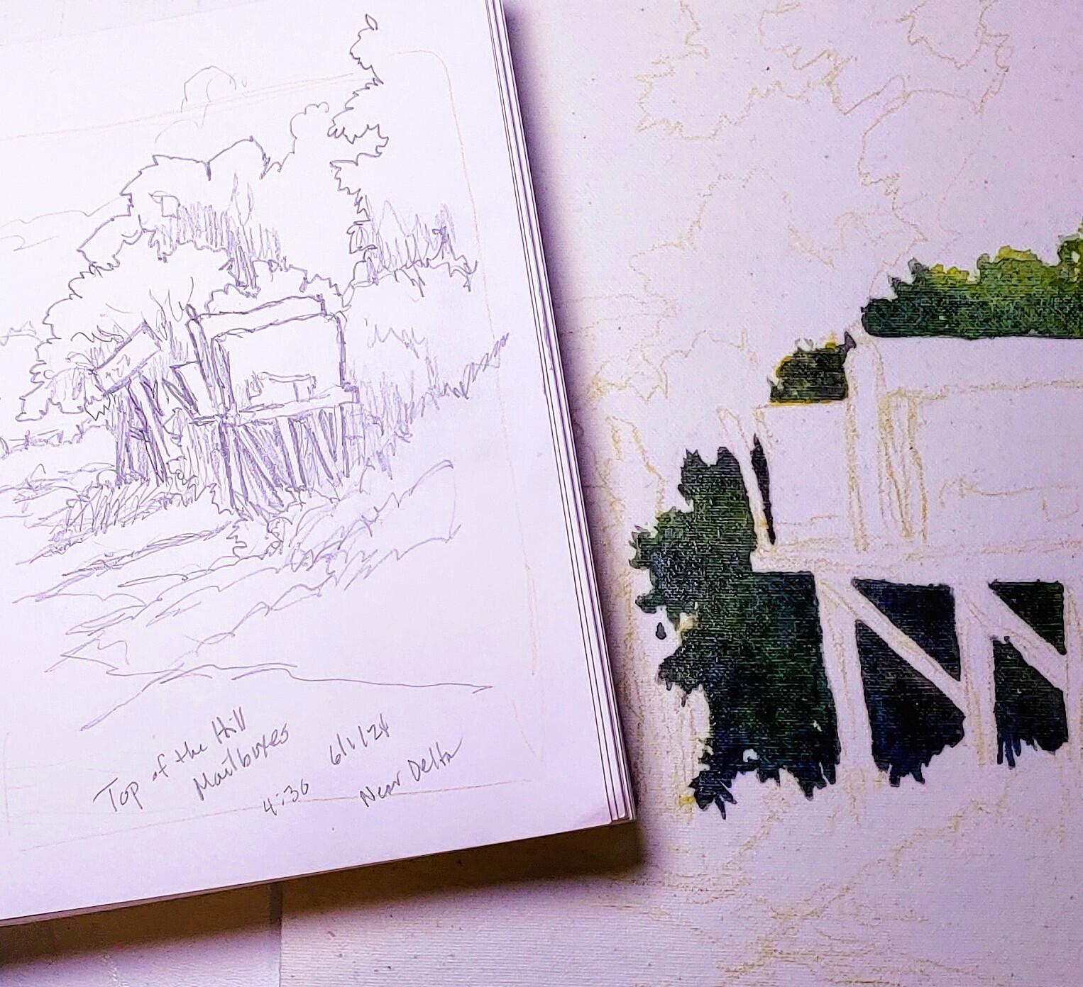 Campaign cover image for Drawing Workshop with Mary Pat Ettinger