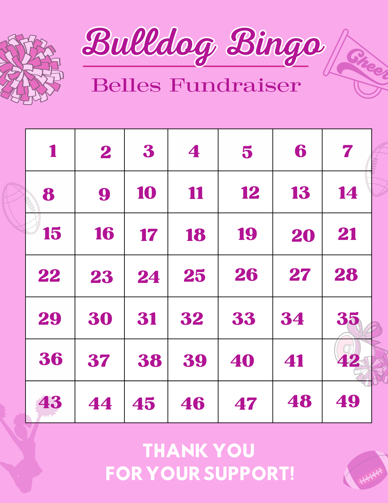 Campaign cover image for 8U- Bulldog Belles