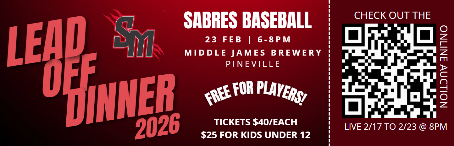 Campaign cover image for 2026 South Meck Baseball "Lead Off" Event