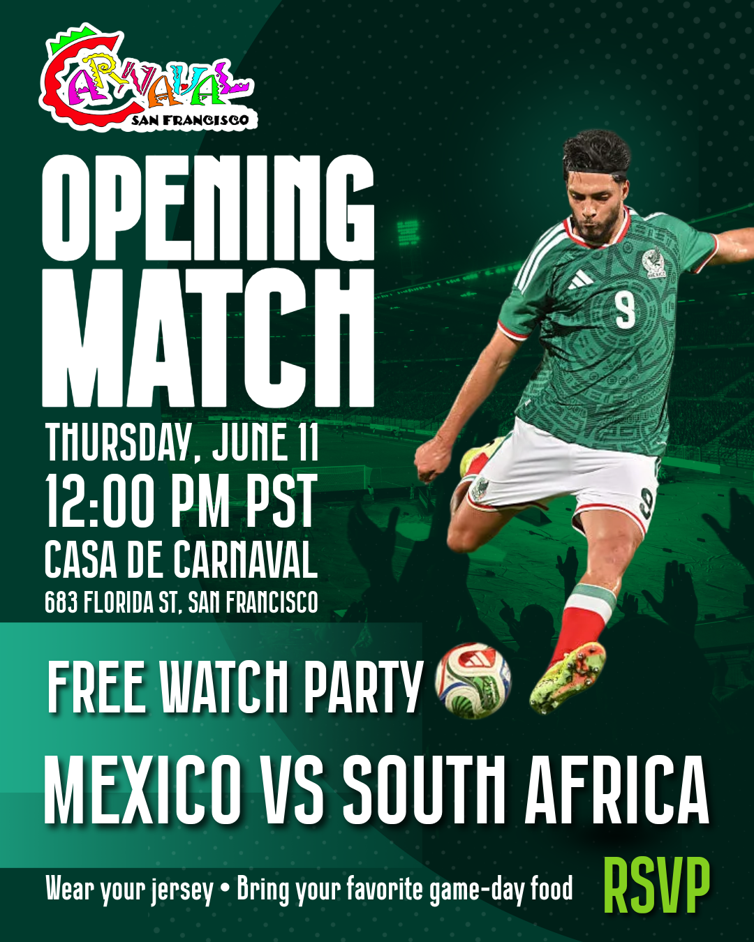 Campaign cover image for Mexico vs. South Africa - Opening Match / Partido Inaugural!