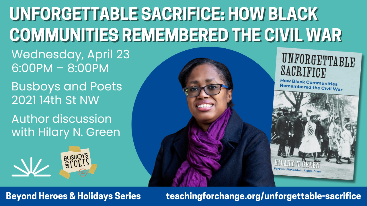 Campaign cover image for Unforgettable Sacrifice: How Black Communities Remembered the Civil War