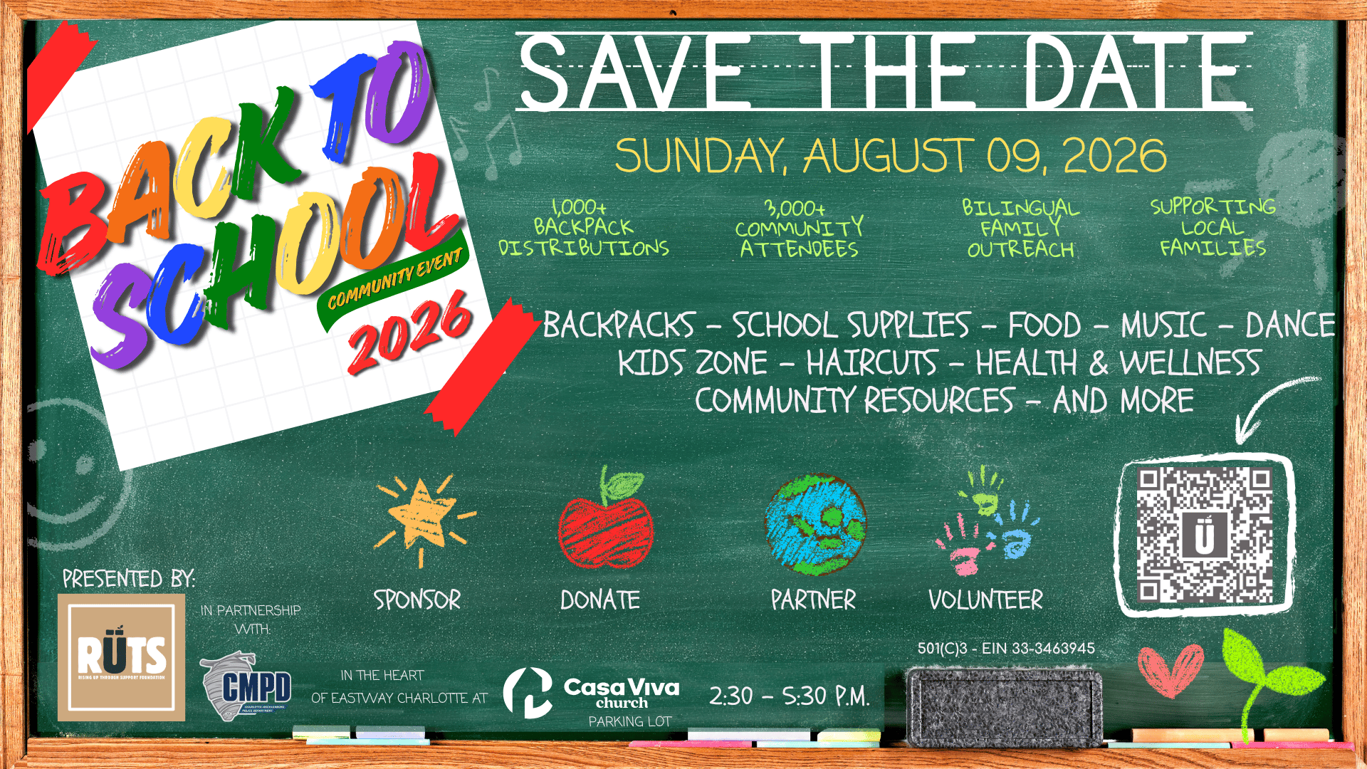 Campaign cover for Back to School Community Event 2026