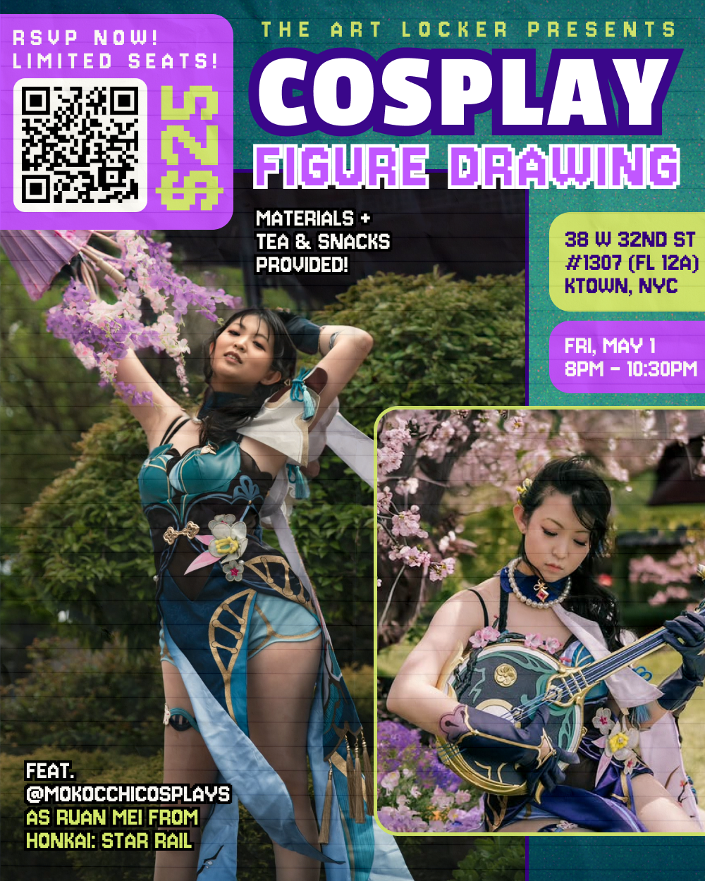 Campaign cover image for Cosplay Figure Drawing 5/1