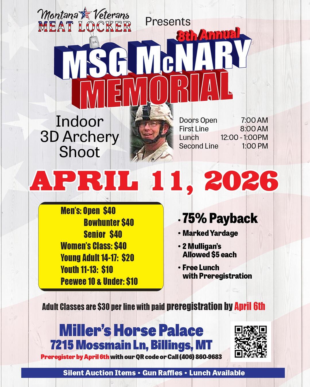 Campaign cover image for 8th Annual McNary Memorial Archery Shoot