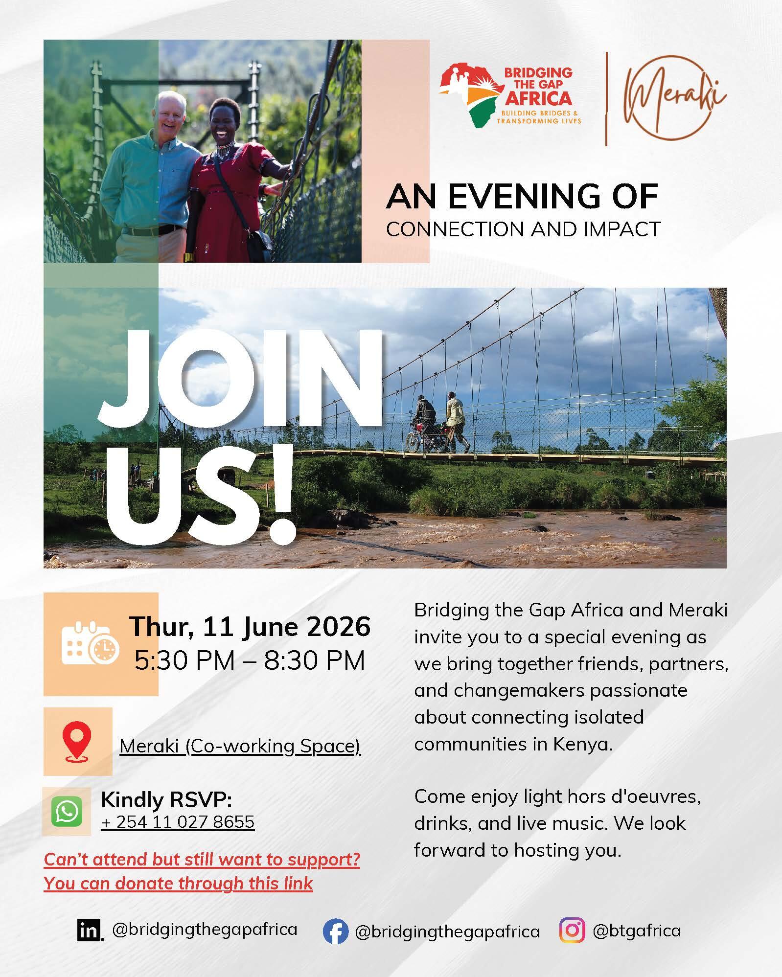 Campaign cover image for Bridging the Gap Africa