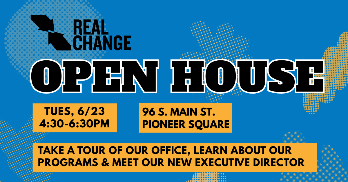 Campaign cover image for Real Change Open House