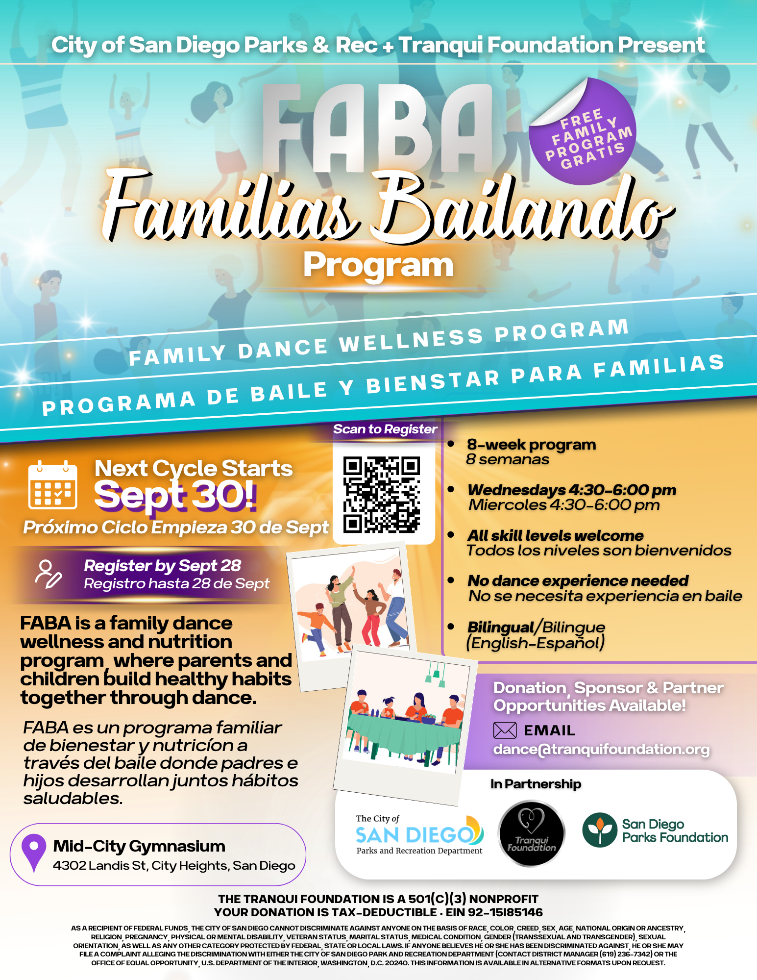Campaign cover for FABA: Dance Wellness for Families