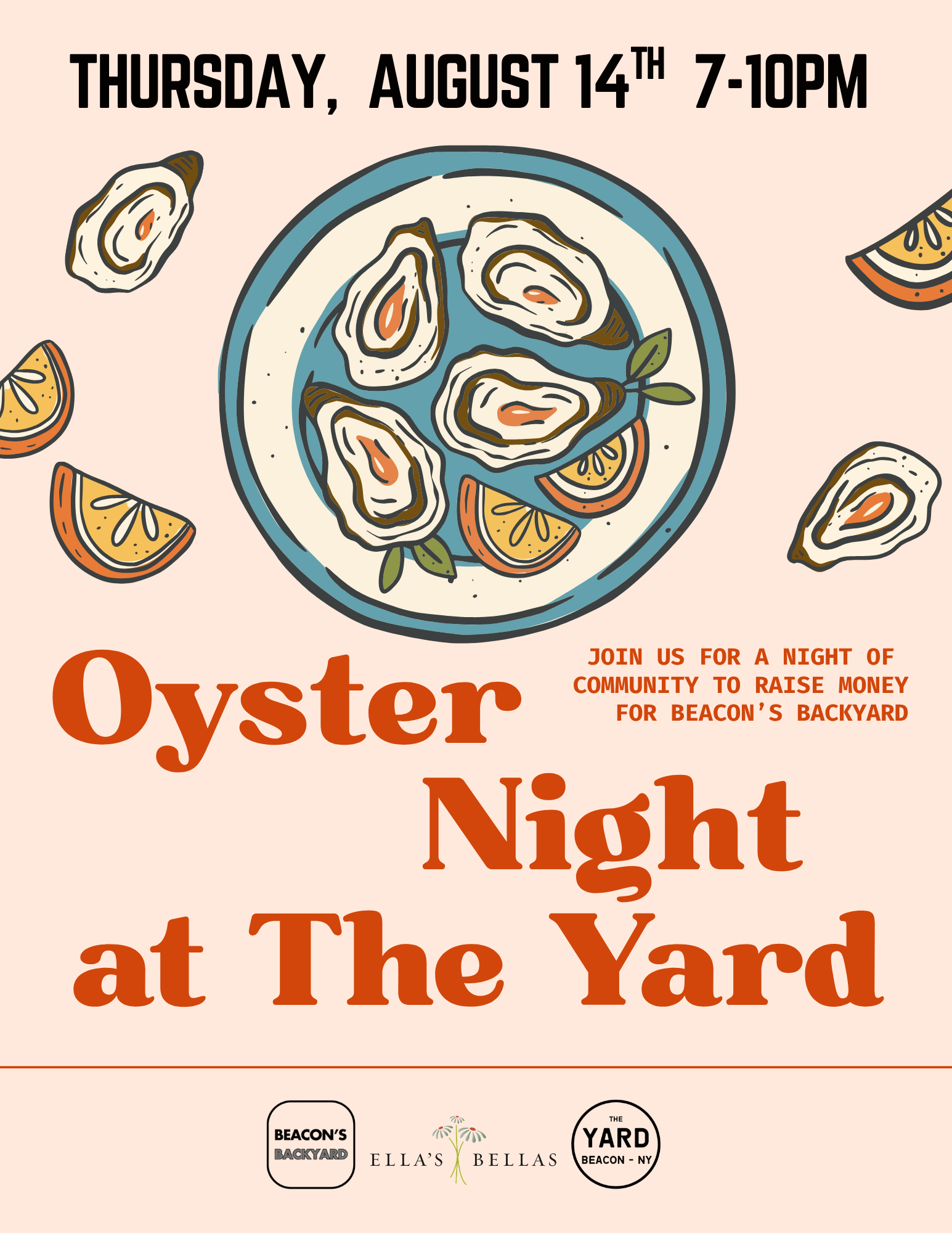 Campaign cover image for Oyster Night Fundraiser